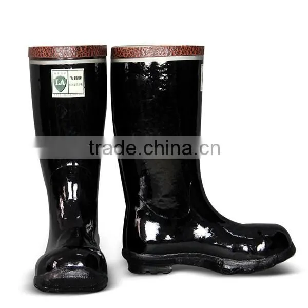 Safety Rubber Rain Boots with Steel Toe