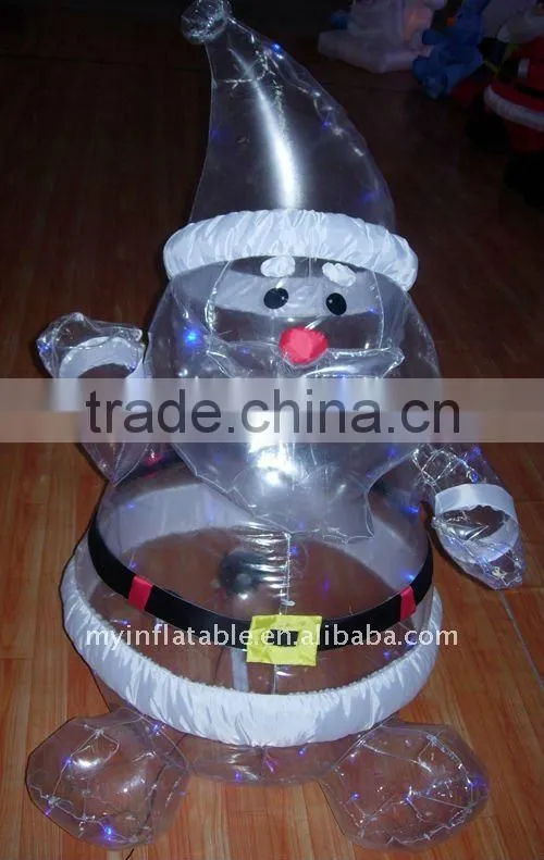 Inflatable santa couple