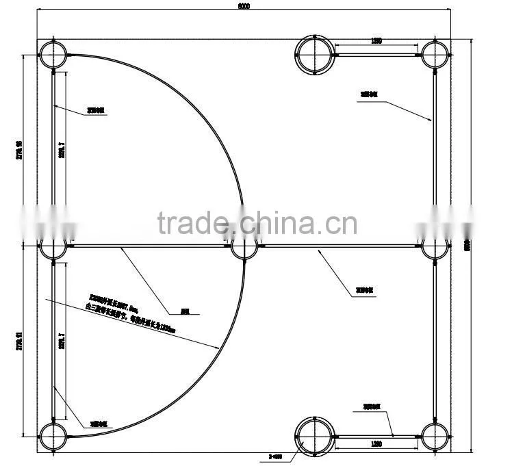 Popular portable 3x3 exhibition booth