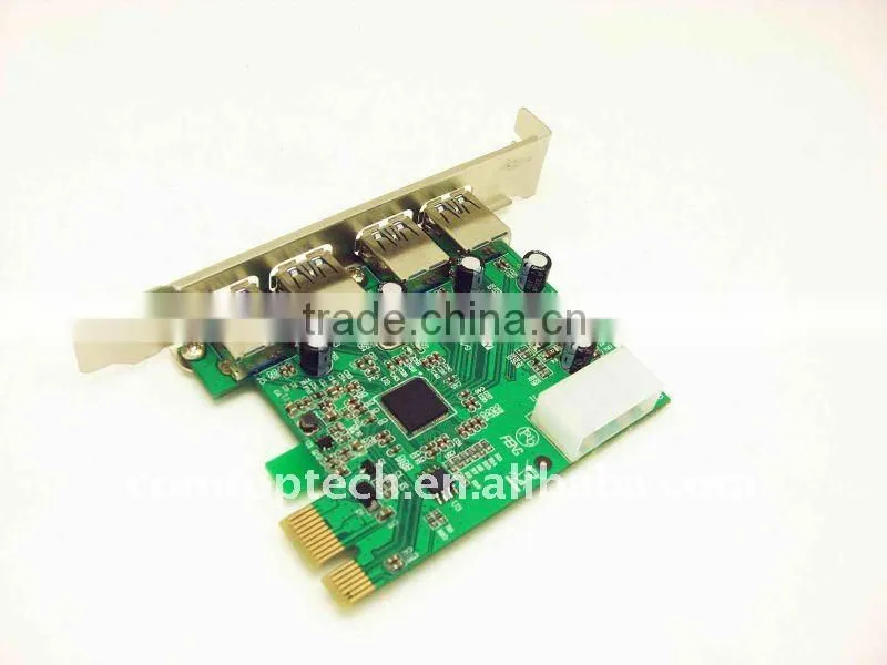 usb3.0 4-port pci express adapter card