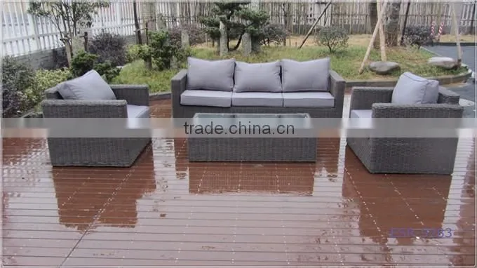 Leisure ourdoor furniture garden rattan sofa