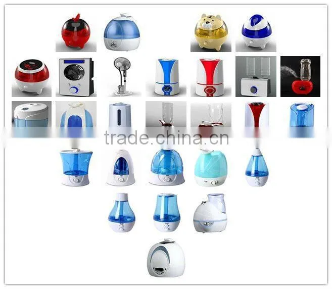 2012 latest hotsale bottle mini humidifier FAN ultrasonic humidifier