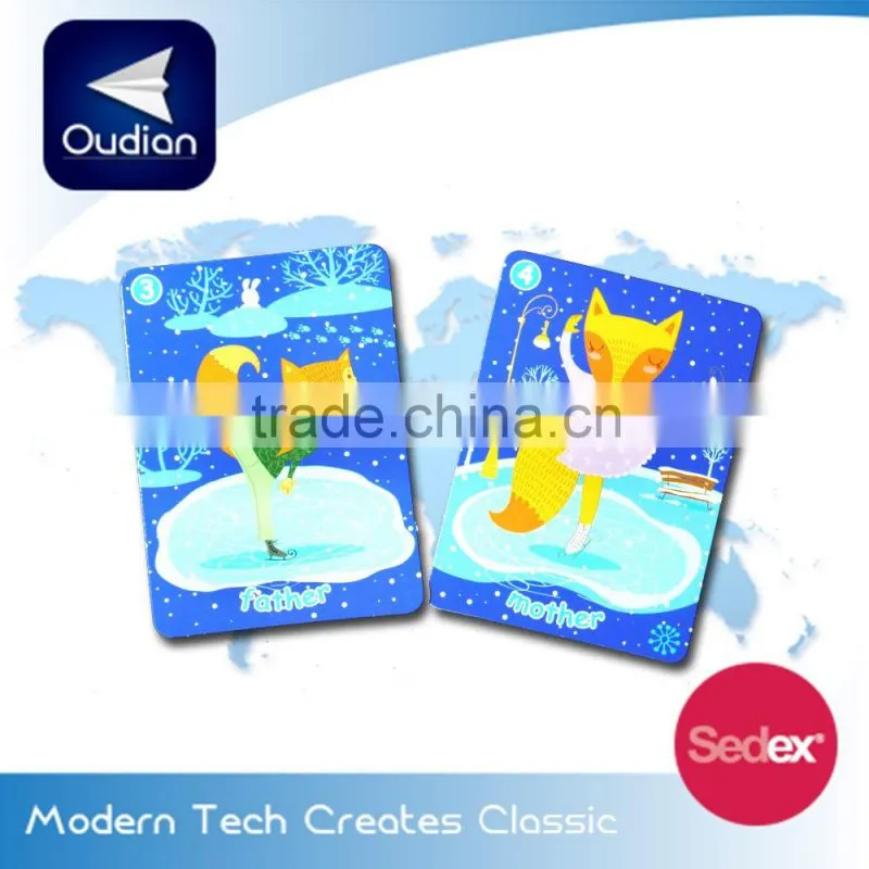 New design high quality memory card paper playing card