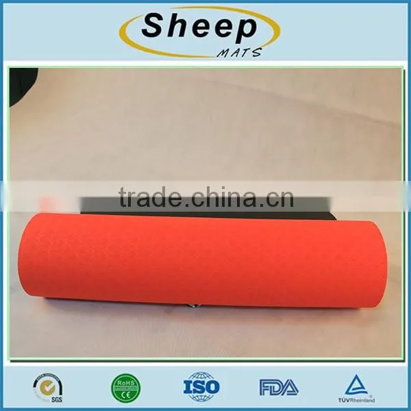 Best selling waterproof fitness non slip yoga mat for exercise gymnastics