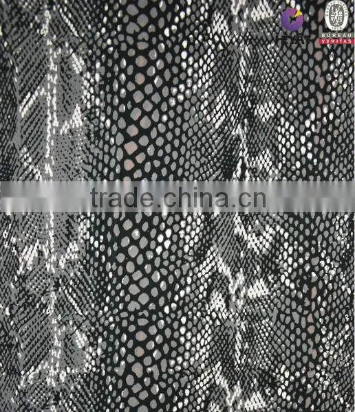 Snake Skin Print Lycra Stretch Fabric