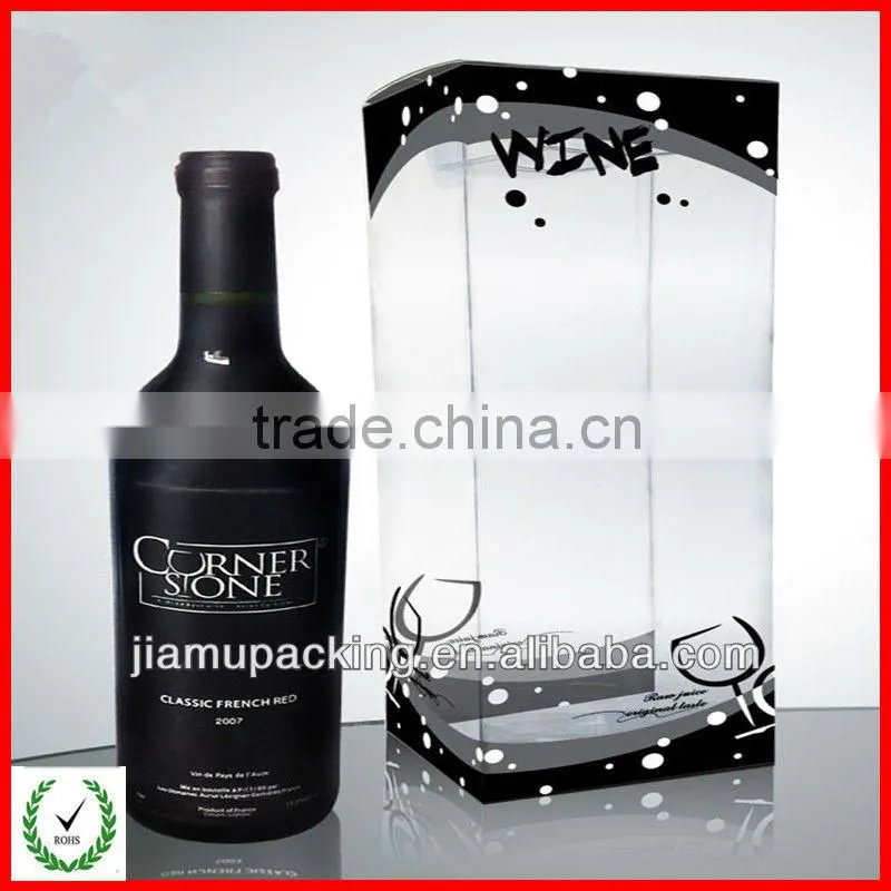 China cheap high quality folding plastic wine box