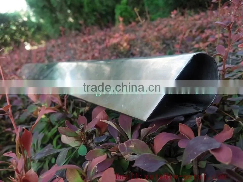 Ti6AL4V titanium water drop tube Gr.5 titanium seamless tube Gr.5 titanium special tube wholesale