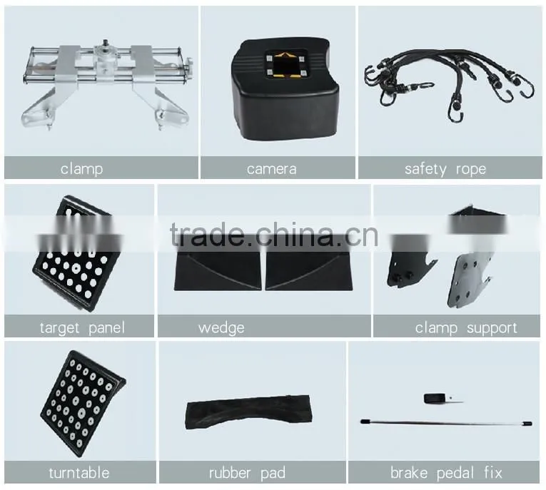 precision 3d four wheel alignment machine price for sale with CE approval