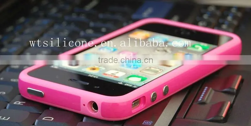 Pretty and colorful bumper case for iphone 4 4S