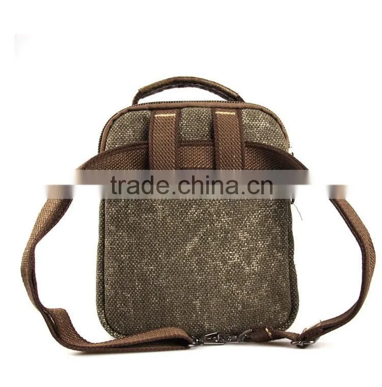 Men Sling Bag Canvas Waist Bag Fanny Pack Small Messenger Bag Sport Waist Bag Running Waist Bag Cross Body Bag