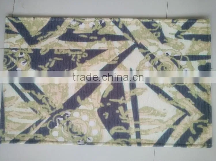 custom design washable jet printing doormats
