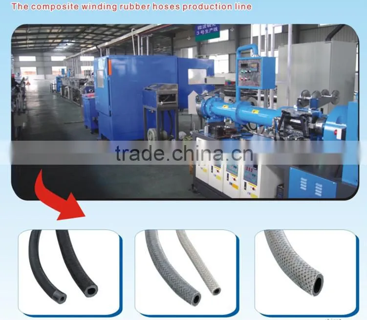 braiding rubber and plastic hose machinery