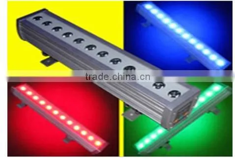 2016 new outdoor lighting fixture 12pcs 3W rgb led wall washer for building uplighting