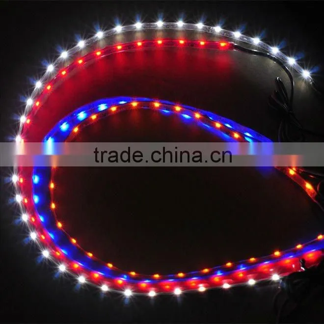 AES car LED strip lamp hidden daytime running lights