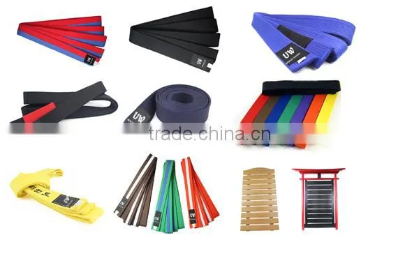 UWIN Brazilian jiu jitsu belts / high quality bjj gis belts blue color