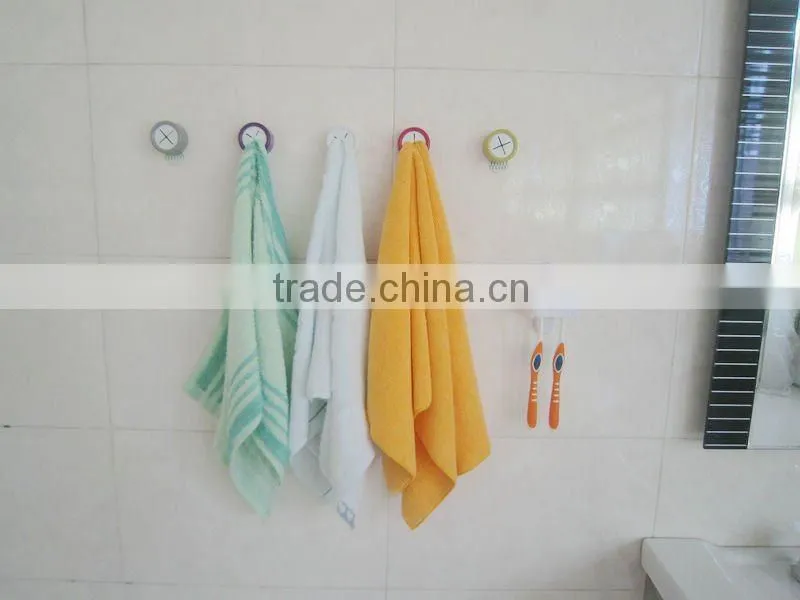 plastic adhesive wall towel hooks household wall hook