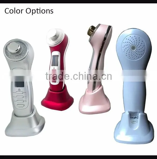 Handheld electric radio frequency facial machine for home use for facial skin care