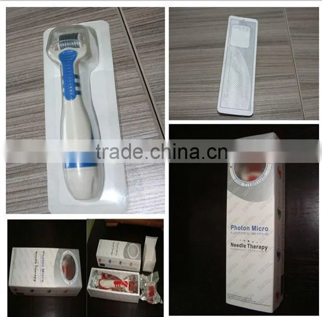 professional skin care 540 microneedle LED derma roller device