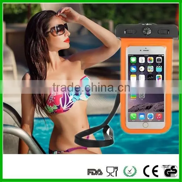 Promotional mobile phone waterproof dry bag / pouch