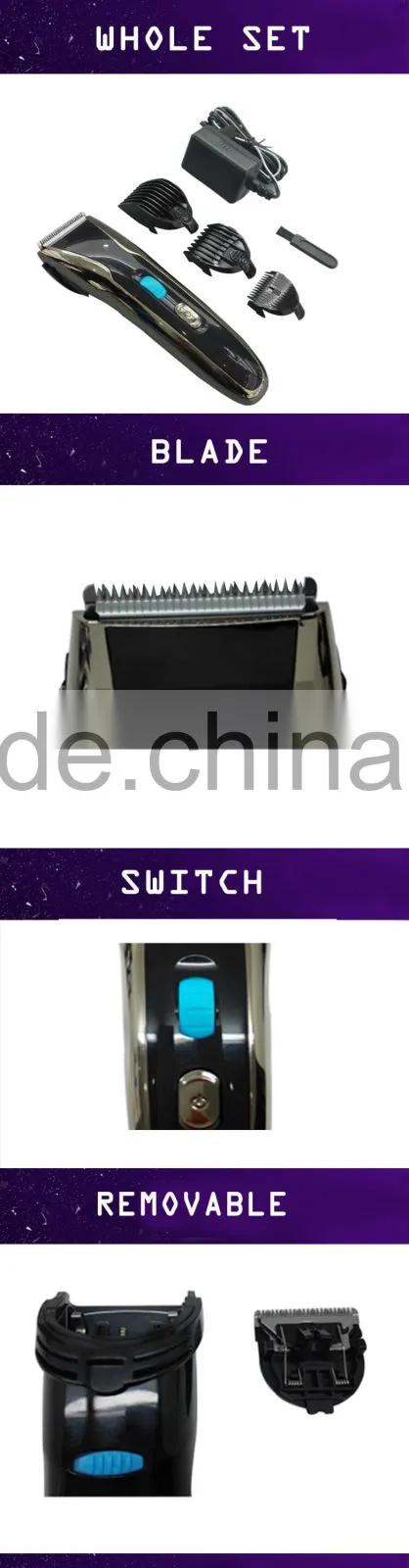 NINGBO Men Hair Trimmers replacement razor blades