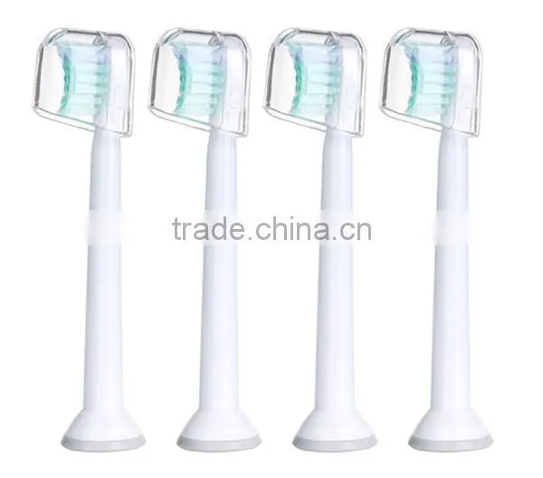 Soft Dupont Tynex Bristle Bristle Type adult toothbrush replacement head HX6024 , HX6023 for replacement toothbrush heads
