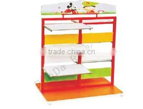 3 tie Clothing display stand/three tier glass assembly lines platform