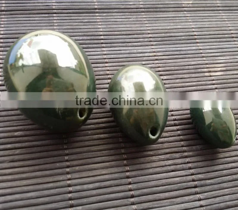 100% natural nephrite jade eggs yoni eggs for kegel exercise with certification
