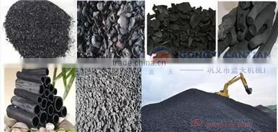 Factory Support Price Bagasse charcoal BBQ making machine