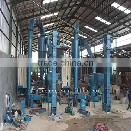 hot air type automatic gypsum powder production line with high quality