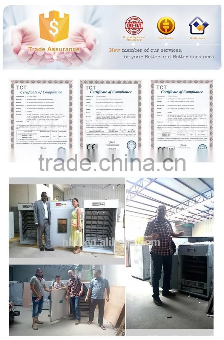 Automatic YZ-32 hatching machine turkey egg incubator price