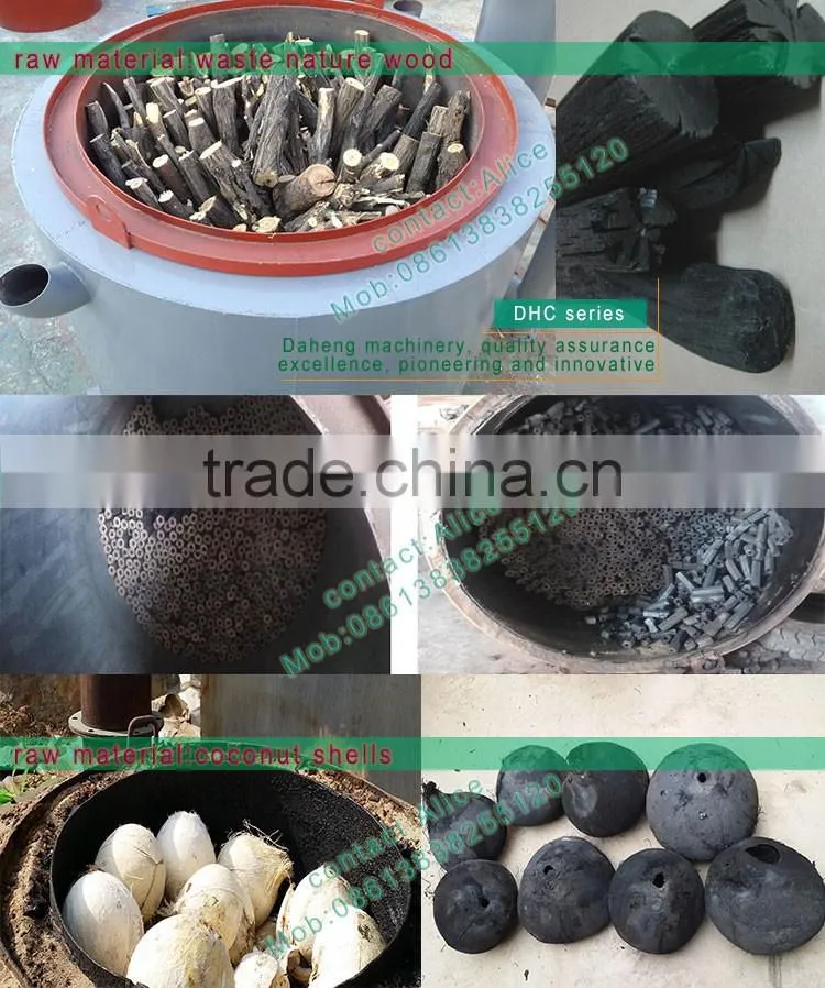 Wood Charcoal Machine charcoal burning machine