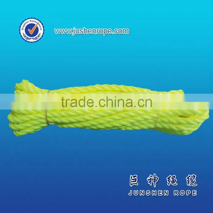 Gold line nylon rope for packing and decoration