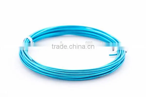 craft round colored aluminum wire