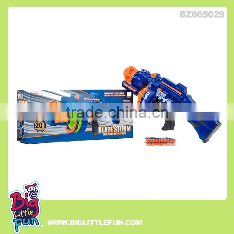 Electric shooting toys gun sniper with 30 soft bullets