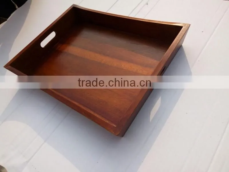 Hot selling wooden dry fruit candy box tray
