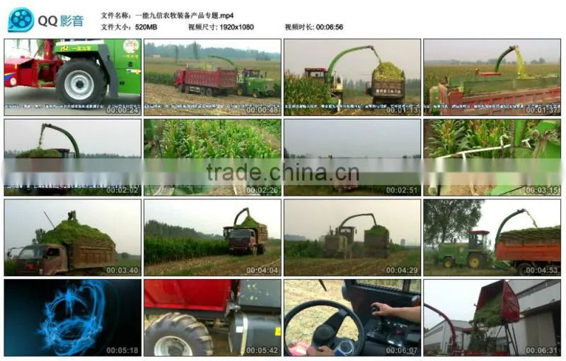 9QSZ-3000 Green(yellow) Forage Harvester green cropplant