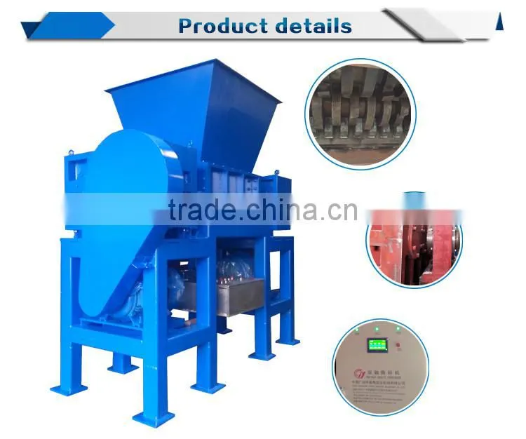 CE ISO Certification TS-1200 Two Shaft Shredder Plastic Shredder