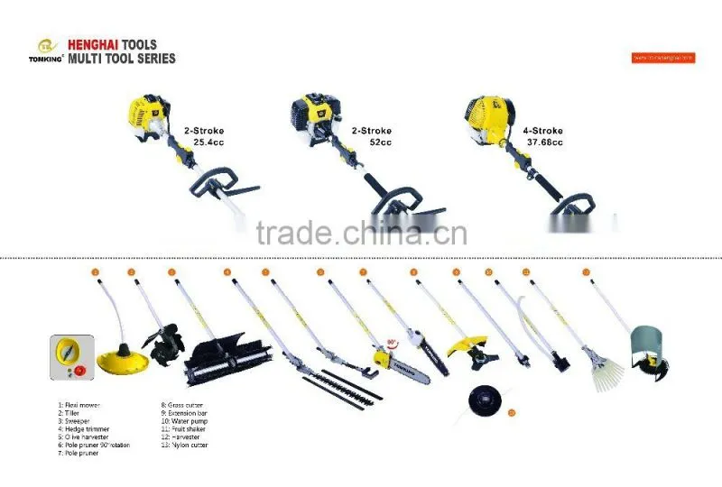 hot sale multi-function brush cutter with CE GS certificate