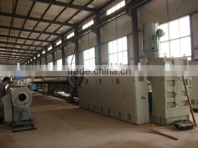 UPVC BIG CALIBER PIPE plastic product making machine