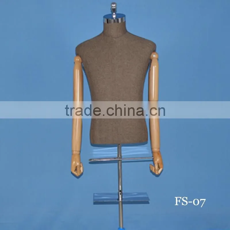 Tailoring Male Mannequin, High quality Torso Mannequin