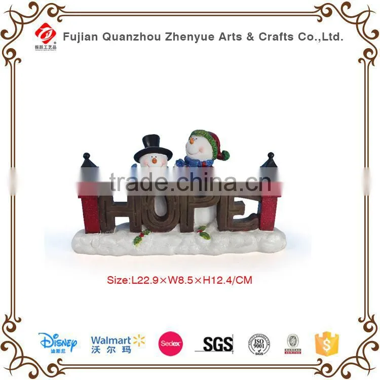 2015 indoor decoration resin santa claus statues