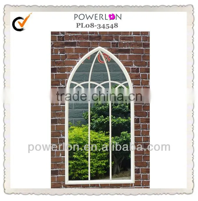Antirust Metal Frame Vintage Decorative Wall Mirror