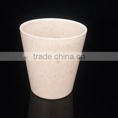 Eco-Friendly Bamboo Fiber Coffee Cup with Silicone Lid and Sleeve Coffee Mug