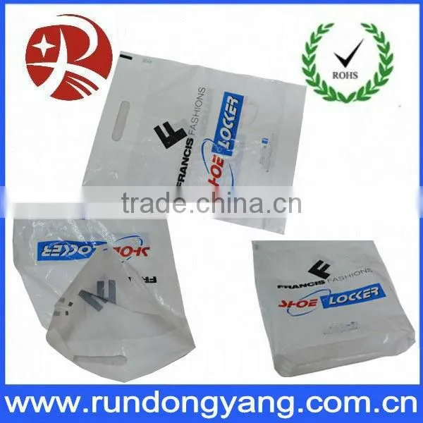 Factory Price Plastic Shopping bag / Die Cut Plastic Bag