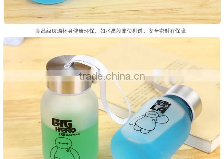 150ml hand made glass bottle BPA free glass bottle