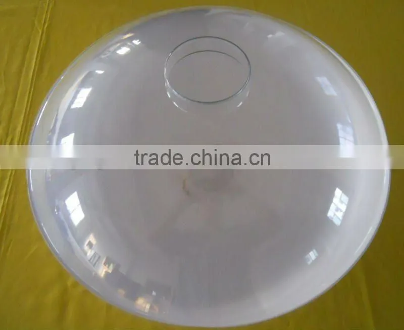 PVC vacuum forming suction lampshade of plastic