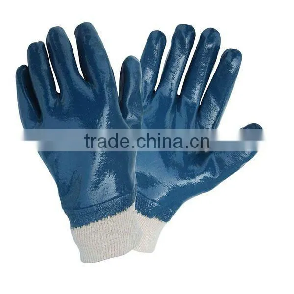 Fully dipped nitrile coated work glove