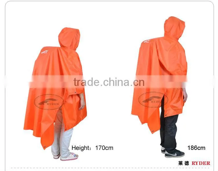 Backpacker Military Poncho Raincoat