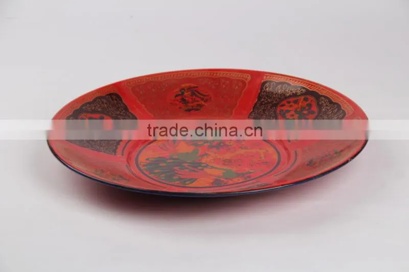 25-80cm enamelware decorative enamel dubai serving trays