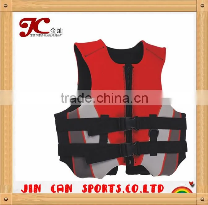 hot sell custom neoprene automatic personalized life jacket vest